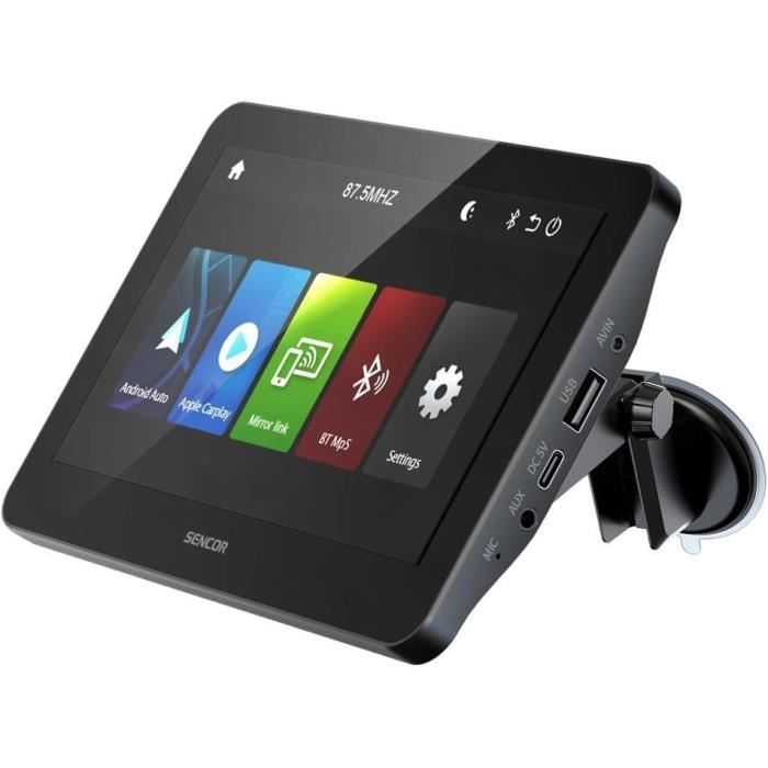 Display auto Car Play et Android Auto - Sencor - SCT M750