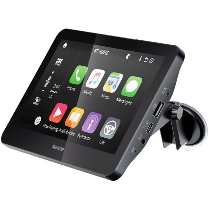 Display auto Car Play et Android Auto - Sencor - SCT M750
