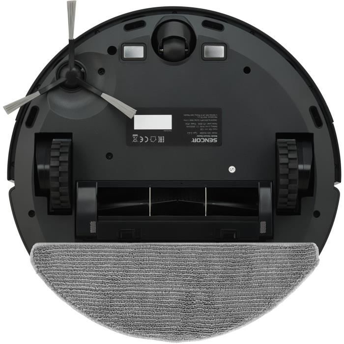 Aspirateur Robot Laveur - SENCOR - SRV-9120BK - 3000 Pa - 140 min - 60 dB - Noir