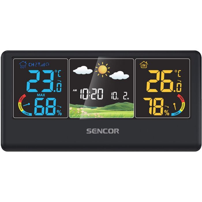 Station météo avec capteur sans fil - Sencor - SWS 4100 B
