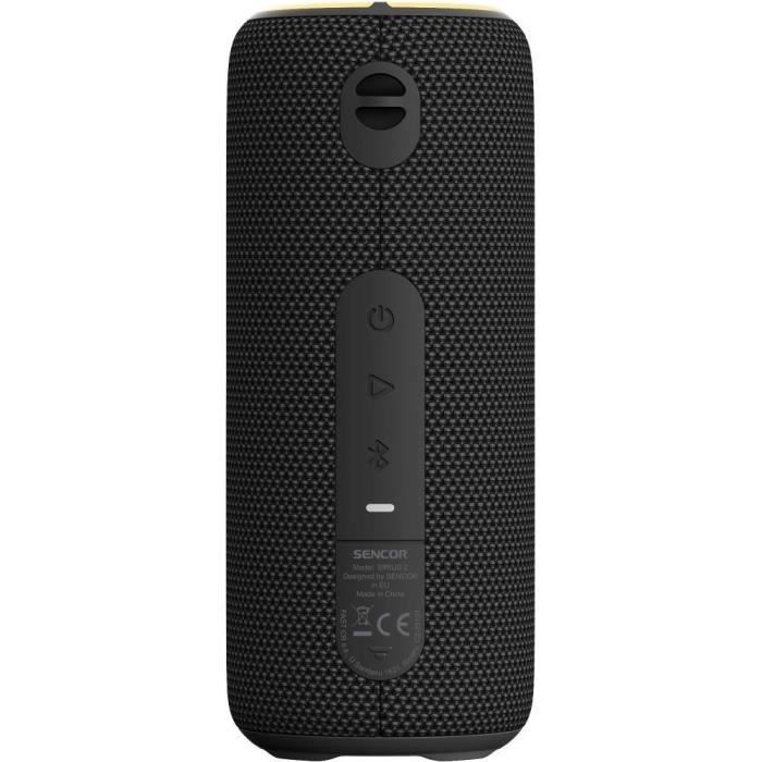 Enceinte Bluetooth - SIRIUS 2 BLACK - Sencor