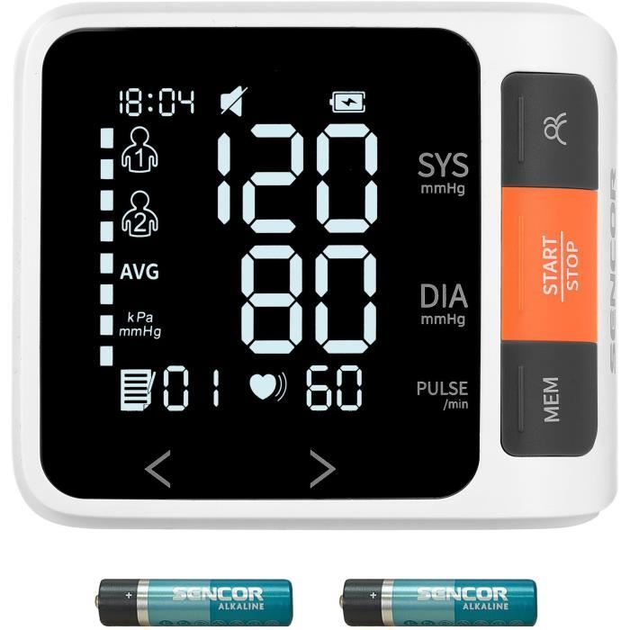 Tensiometre numérique - SENCOR - SBD 0900WH - Blanc