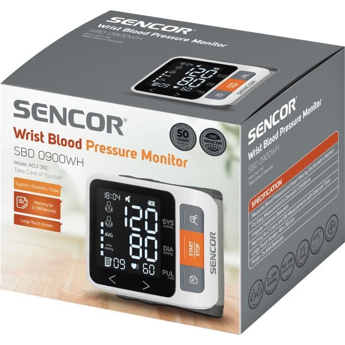 Tensiometre numérique - SENCOR - SBD 0900WH - Blanc