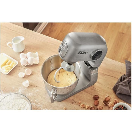 Robot pâtissier - SENCOR - STM 7740 PAUL 2 - 1500 W - Acier inoxydable