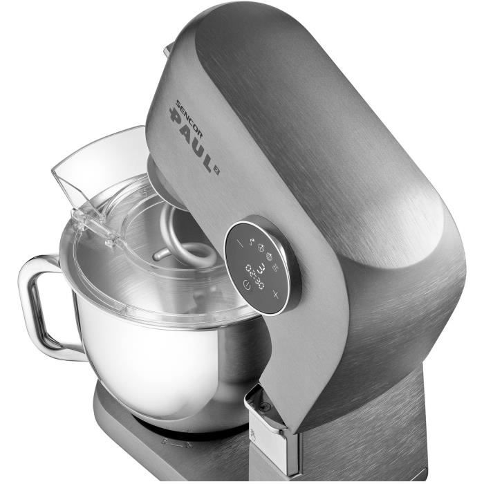 Robot pâtissier - SENCOR - STM 7740 PAUL 2 - 1500 W - Acier inoxydable