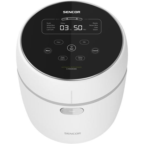 Cuiseur a riz - SENCOR - SRM 0670WH - 350 W - 0,6 L - Blanc