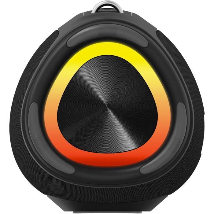 Enceinte Bluetooth étanche - SENCOR - RESONEX MIDI - 80 W - 4 haut-parleurs - IPX7 - Noir