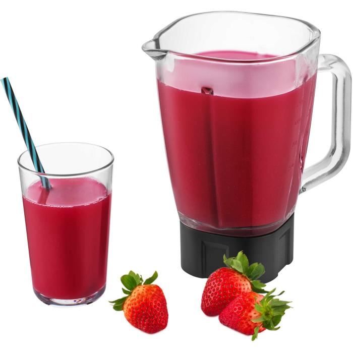 Blender - SENCOR - SBL 5870GD - 1800 W - 1,5 L - 24000 trs/min - Blanc / Or