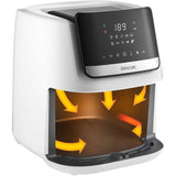 Airfryer - SENCOR - SFR 6551WH - 1600 W - 6,5 L - Blanc