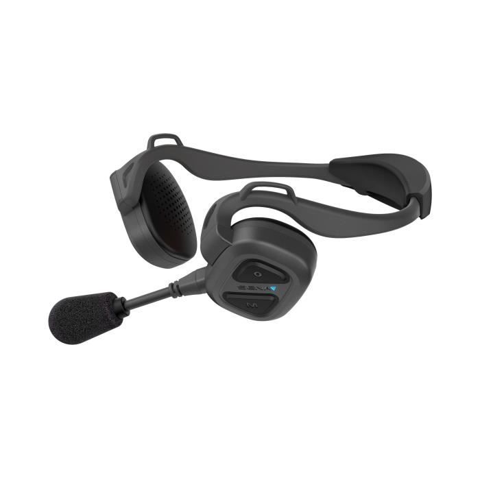 Casque microphone stéréo - SENA - Nautitalk bosun duo - Bluetooth - 10h d'autonomie - Portée 800m a 1600 m - USB-C - x 2