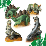 Moulage et peinture - SES CREATIVE - Hobby Blue - Dinosaures - Moules réutilisables - Peinture lavable - Age : 5+