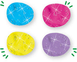 Pâte a modeler Feel good - SES CREATIVE - Dough - Scintillant (4x90gr) - Fabriqué aux Pays-Bas - Activité sensorielle bébé - Age :1+