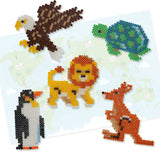 Perles a repasser - SES CREATIVE - Animaux du monde - Beedz - Kit créatif enfant - Activité éducative géographie - Age : 5+