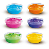 Gouache trendy (6x45ml) - SES CREATIVE - Couleurs vives et opaques, 6 super couleurs.