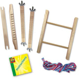 Jeu de Tissage - SES CREATIVE - Hobby - Activité manuelle - Jouet durable fabriqué aux Pays-Bas - Age : 5+