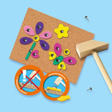 Jeu de Tap Tap trendy - SES CREATIVE - Hobby 3 - 6 - Motricité Fine - Coordination Visuelle - Age : 3+