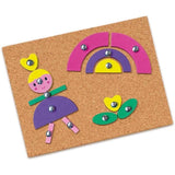 Jeu de Tap Tap trendy - SES CREATIVE - Couleurs vives et actuelles et formes inÈdites