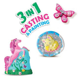 Moulage et peinture - 3 en 1 - SES Creative - Hobby Pink - 12 Couleurs - Activité Créative - 5+