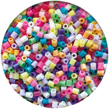 Mélange de perles a repasser - Boîtes 9000 trendy - SES CREATIVE - 9000 perles aux couleurs vives.