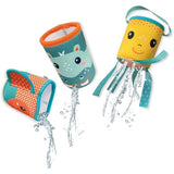 SES CREATIVE - Gobelets pour le bain en NÈoprene - Bleu - Tissu - Mixte - A partir de 6 mois