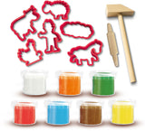 Méga kit de pâte a modeler avec outils - SES CREAVITE - My first - Hobby 1 - 4 - Sensoriel - Apprendre les formes - Age : 1+