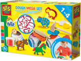 Méga kit de pâte a modeler avec outils - SES CREAVITE - My first - Hobby 1 - 4 - Sensoriel - Apprendre les formes - Age : 1+