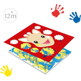 Kit de peinture au doigt - SES CREATIVE - Hobby 1 - 4 - Sophie la girafe - Développement créatif - Peinture lavable - Age : 1+