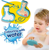 Sophie la girafe - Coloriage a l'eau dans le bain - SES Creative - Hobby 1 - 4 - Activité Ludique - Coloriage Magique - 1+