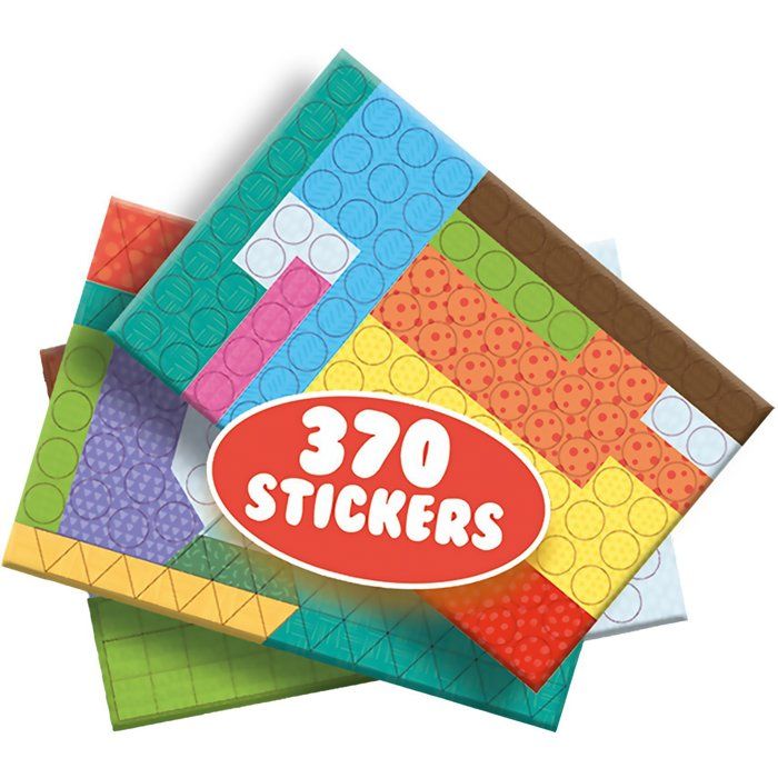 J'apprends a coller et a reconnaître les formes - SES CREATIVE - Hobby 3 - 6 - Motricité fine - 370 stickers - Age : 3+