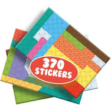 J'apprends a coller et a reconnaître les formes - SES CREATIVE - Hobby 3 - 6 - Motricité fine - 370 stickers - Age : 3+