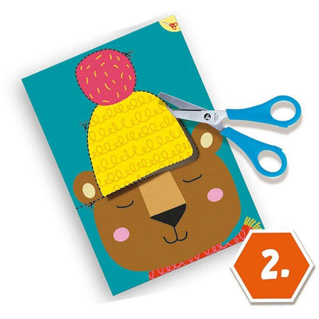 J'apprends a découper pas a pas - SES CREATIVE - Hobby 3 - 6 - Motricité Fine - 3 Ciseaux Sécurité + Loisirs + Zigzag - Age : 3+