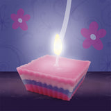 Bougies parfumées a fabriquer toi-meme - SES CREATIVE - Hobby Pink - Activité créative ludique - 5 moules variés - Age : 6+