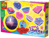 Bougies parfumées a fabriquer toi-meme - SES CREATIVE - Hobby Pink - Activité créative ludique - 5 moules variés - Age : 6+