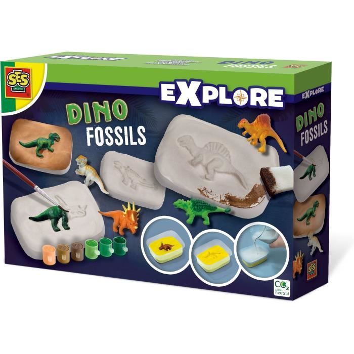 Jeu scientifique - Fossiles de dinosaures - SES CREATIVE