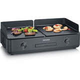 Plancha SEVERIN - PG8569 - Surface de cuisson 48x27cm - Revetement céramique antiadhésif - 2200W