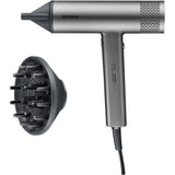 Seche-cheveux ionique - SEVERIN - HT 0169 - S-Style Speed Pro - Concentrateur & diffuseur magnétiques - 2000 W - Gris et noir