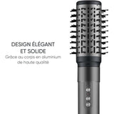 Brosse coiffante ionique - SEVERIN - Multistyler 5-en-1 - Moteur BLDC puissant - 5 embouts - 1500 W - Gris et noir