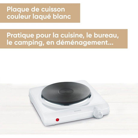 Plaque de cuisson posable SEVERIN - KP1091 - Thermostat réglable - 1500W