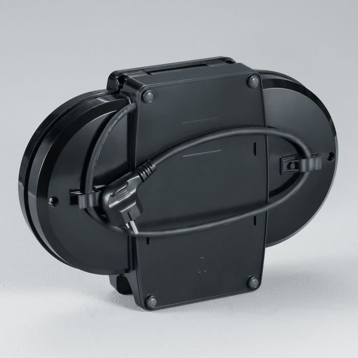 Gaufrier SEVERIN - WA2106 - Plaques forme coeur - Revetement anti-adhésif - 1200W