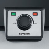 Gaufrier SEVERIN - WA2106 - Plaques forme coeur - Revetement anti-adhésif - 1200W