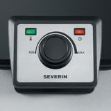 Gaufrier SEVERIN - WA2106 - Plaques forme coeur - Revetement anti-adhésif - 1200W
