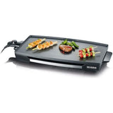 Plancha SEVERIN - KG2397 - Surface cuisson 32,5x59,5cm - Plaque en fonte anti-adhésive - 2200W