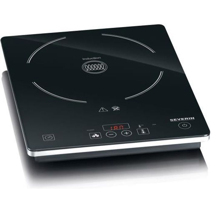 Plaque de cuisson posable SEVERIN - KP1071 - Induction 1 foyer - Jusqu'a 240°C - 2000W
