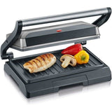 SEVERIN - Grill Electrique KG2394 - Surface cuisson 23x14,5cm - Plaques anti-adhésives - 800W