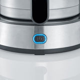Cafetiere filtre isotherme SEVERIN KA4845 - 8 tasses - 1 L - 1 000 W - SÈlecteur d'arÙme - Inox/Noir