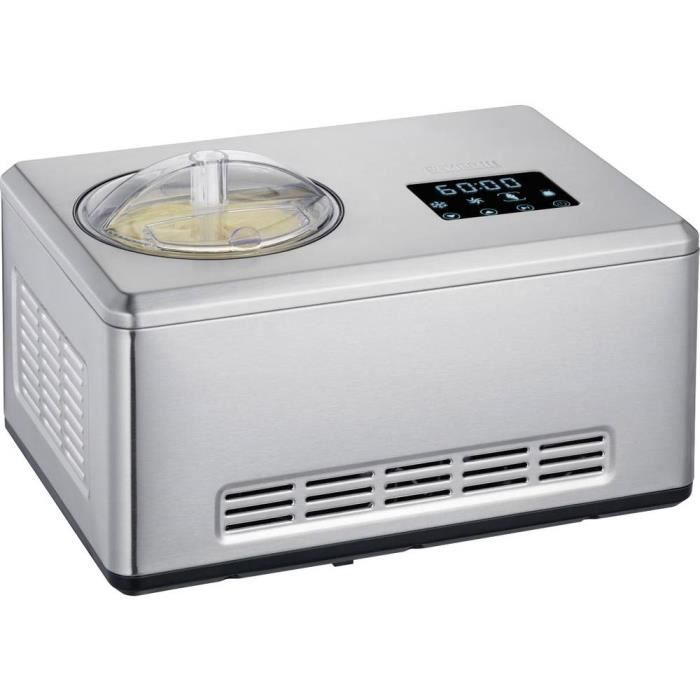 Sorbetiere SEVERIN - EZ7405 - Capacité 2L - Fonction brassage et refroidissement - 180W