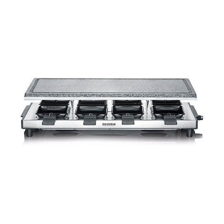 Appareil a raclette - SEVERIN - RG2374 - 8 personnes - Revetement anti-adhésif - 1500 W - Noir