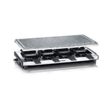 Appareil a raclette - SEVERIN - RG2374 - 8 personnes - Revetement anti-adhésif - 1500 W - Noir