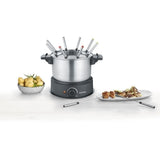 Fondue SEVERIN - FO2473 - Capacité 1,4L - Jusqu'a 8 personnes - Thermostat réglables - 1500W