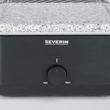 Appareil a raclette SEVERIN - RG2366 - Jusqu'a 8 personnes - Pierre naturelle et plaque de cuisson réversible - 1300W